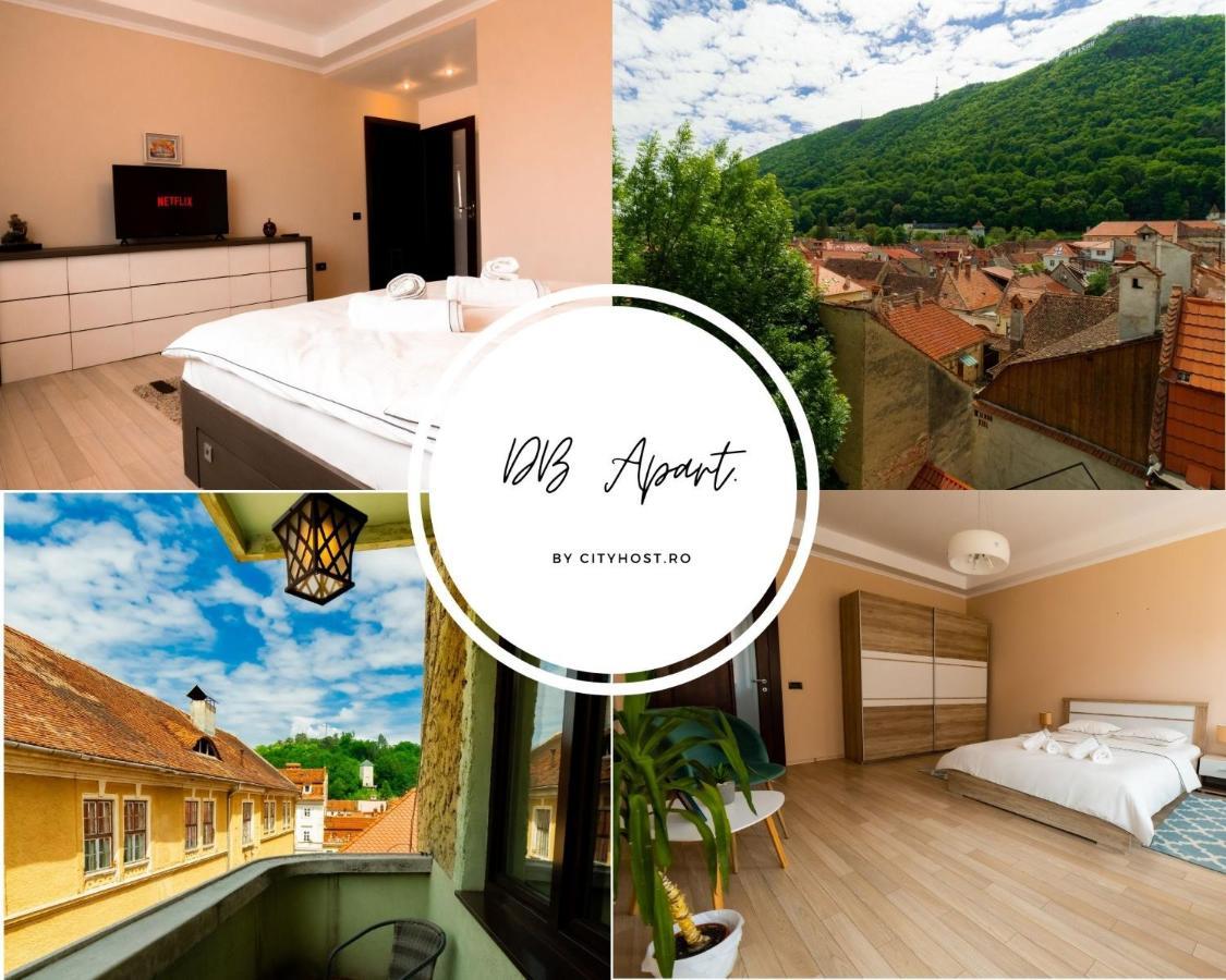 Db Apt - Comfort And Space In The Heart Of Old Town Lägenhet Braşov Exteriör bild